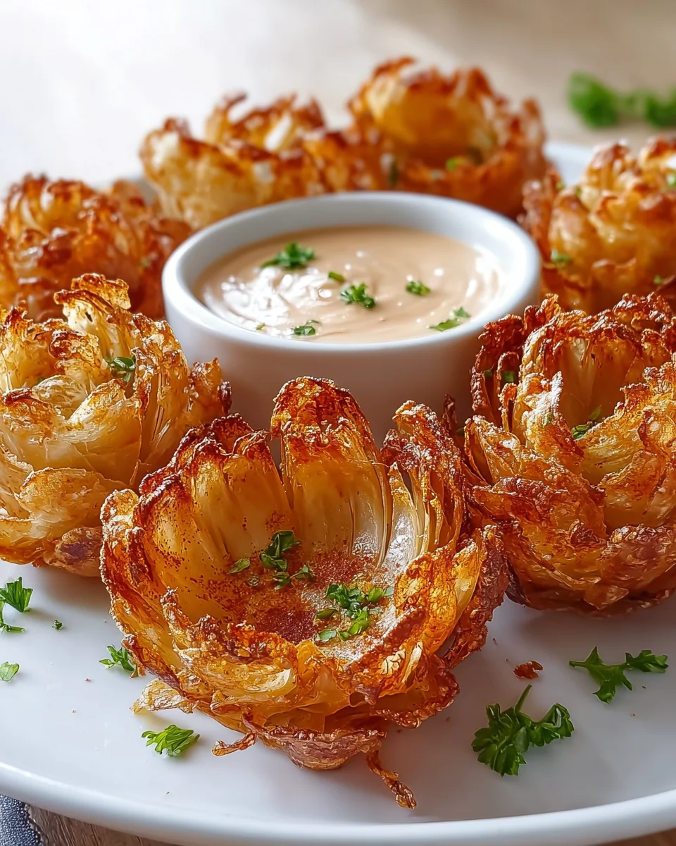 The Best Easy Air Fryer Crispy Mini Blooming Onions