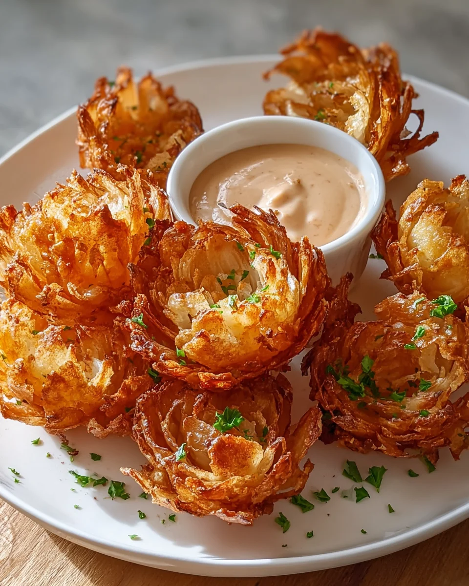 The Best Easy Air Fryer Crispy Mini Blooming Onions