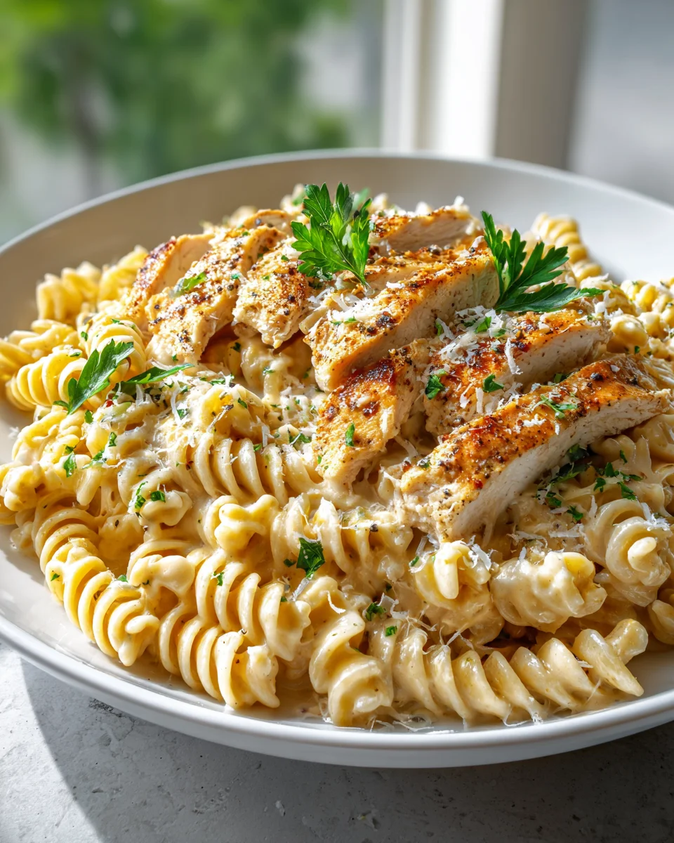 Creamy Garlic Chicken Pasta: Your New Favorite Dinner!