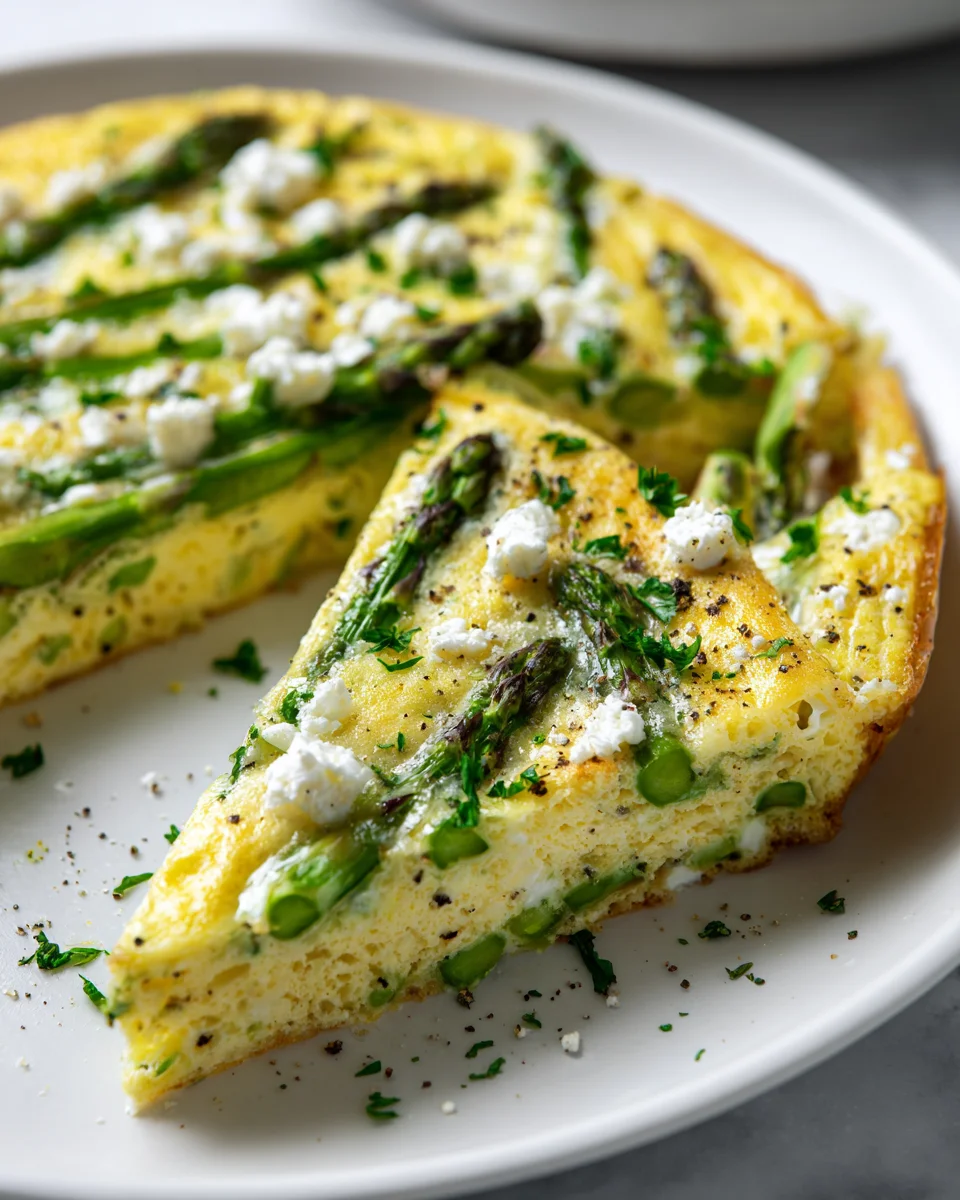 Delicious Asparagus and Goat Cheese Frittata Recipe to Try!