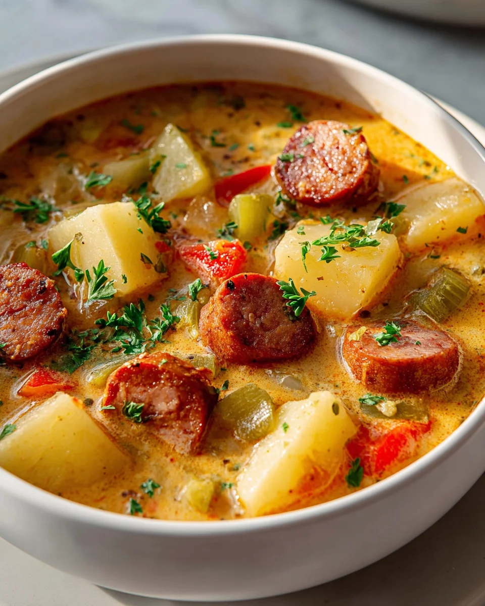 Delicious Cajun Potato Soup Recipe for a Spicy Comfort Meal