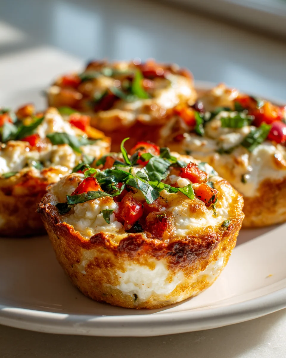 Healthy Cottage Cheese Pizza Muffins – Quick & Tasty Bites