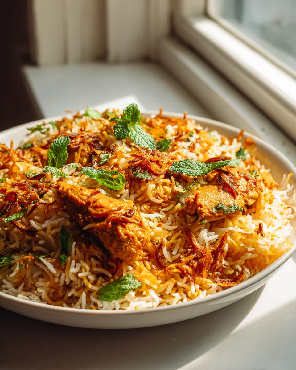Fragrant Butter Chicken Biryani Recipe – Aromatic & Flavorful