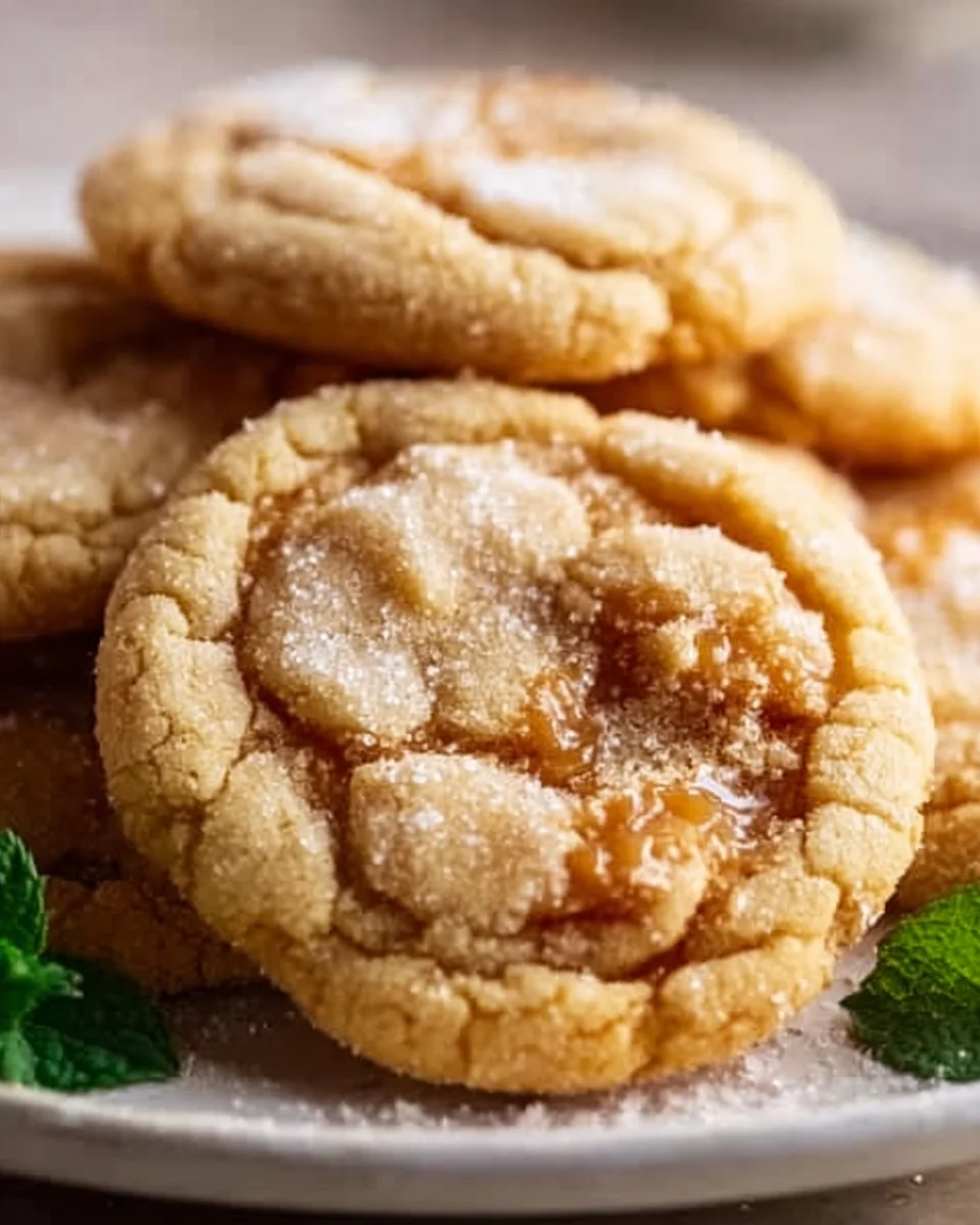 Best Crinkly Crackly Butter Toffee Sugar Cookies Recipe