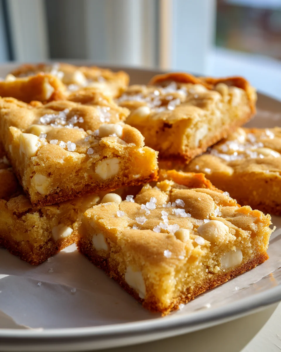 Decadent White Chocolate Macadamia Cookie Bars Recipe