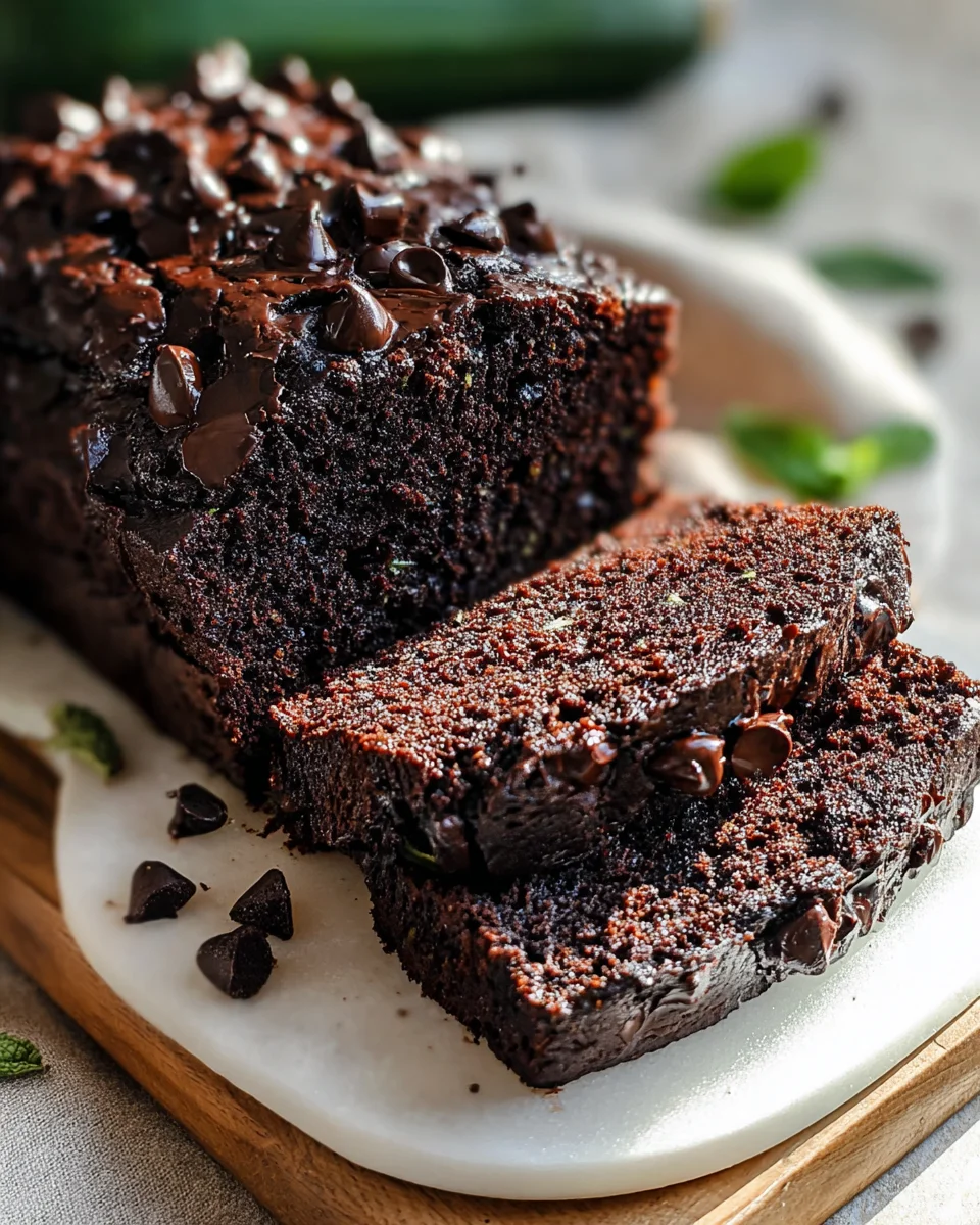 Irresistible Double Chocolate Zucchini Bread - Get the Recipe!