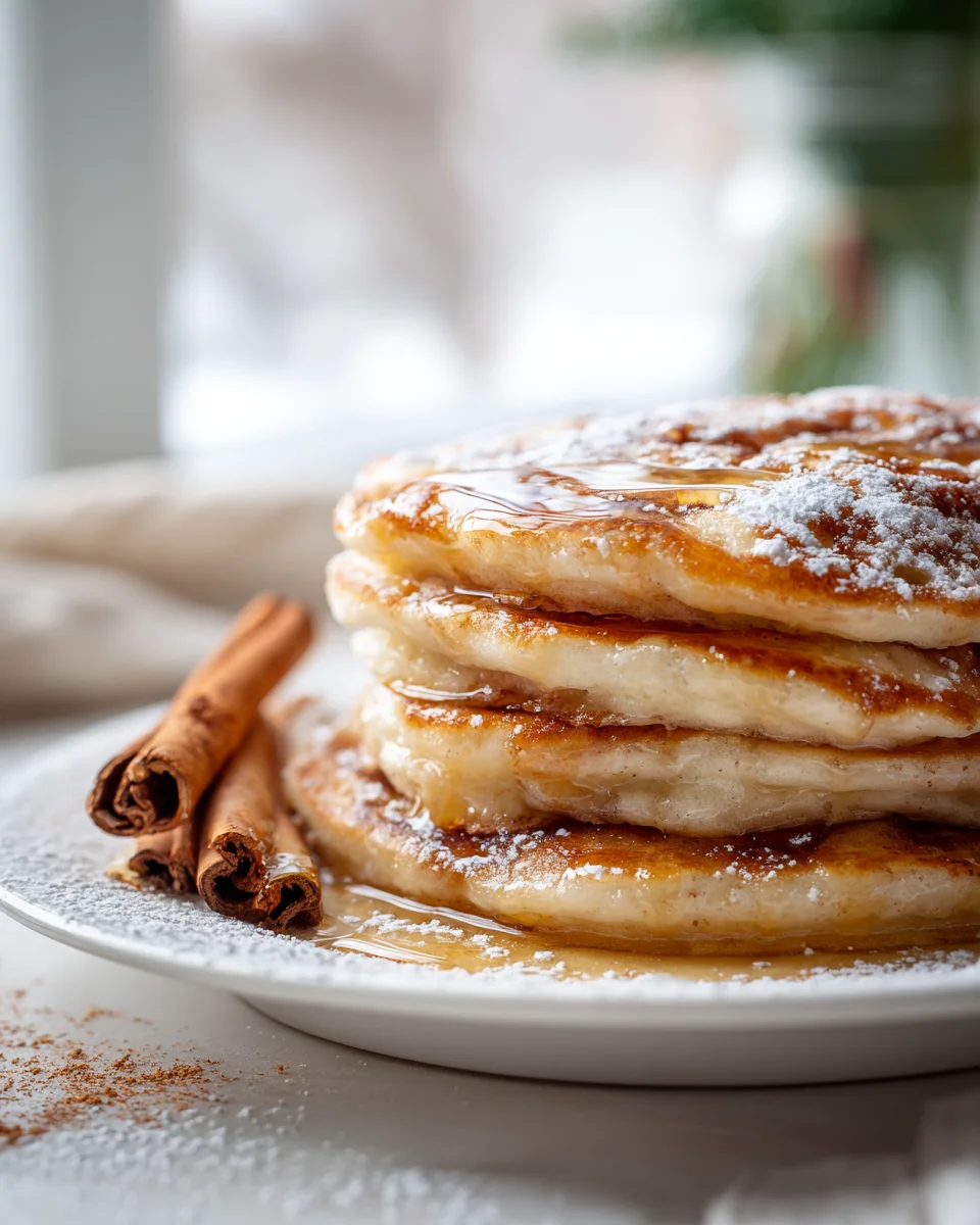 Delicious Old Fashioned Cinnamon Swirl Pancakes Recipe