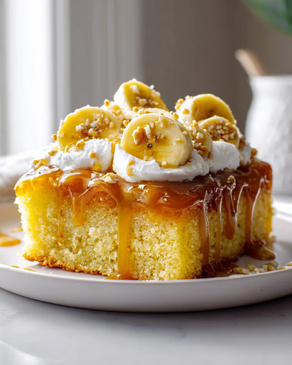 Bananas Foster Poke Cake: Easy, Decadent Dessert Recipe