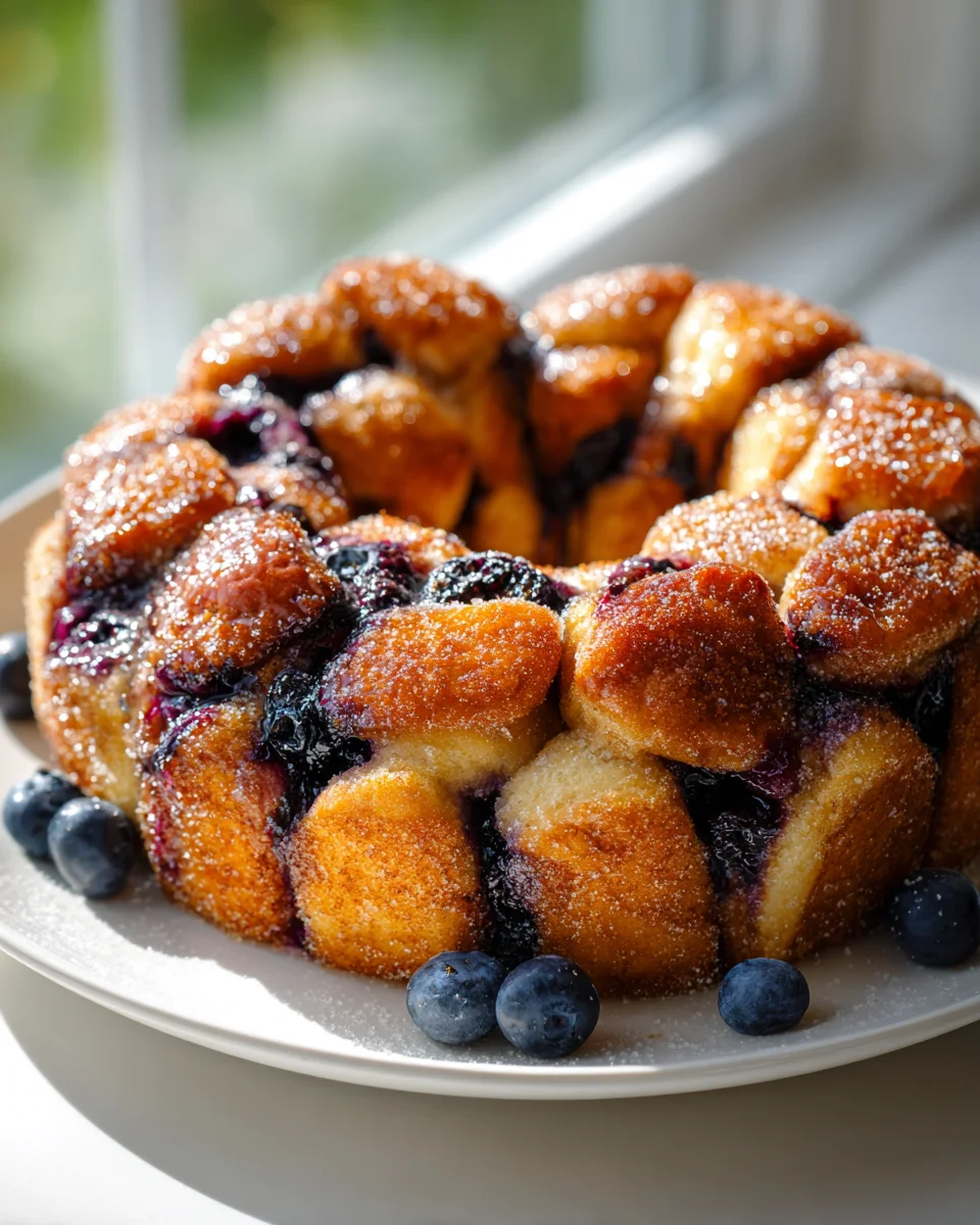 Ultimate Blueberry Monkey Bread Recipe - Perfect for Brunch!