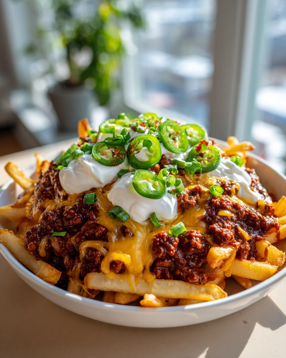 Best Beef Chili Cheese Fries Recipe: Easy Comfort Food!