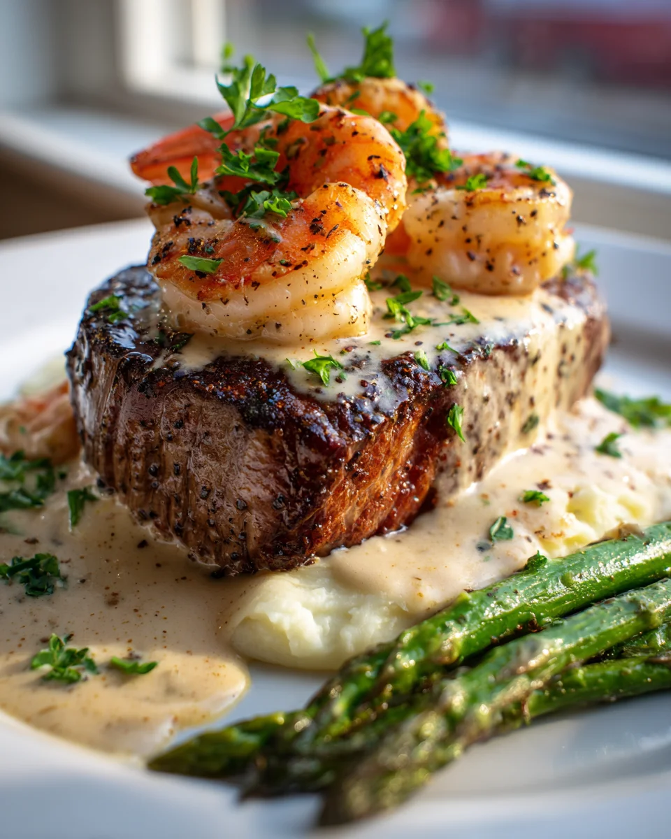 Decadent Surf & Turf Creamy Garlic Sauce Recipe