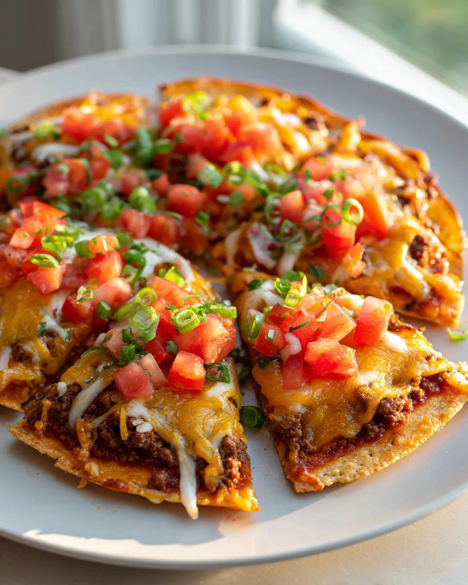Authentic Taco Bell Mexican Pizza with Beef & Secret Sauce
