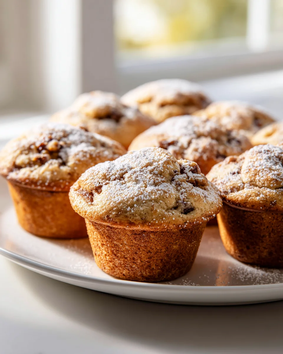 Cinnamon Roll Protein Muffins: Delicious & Healthy Treat!