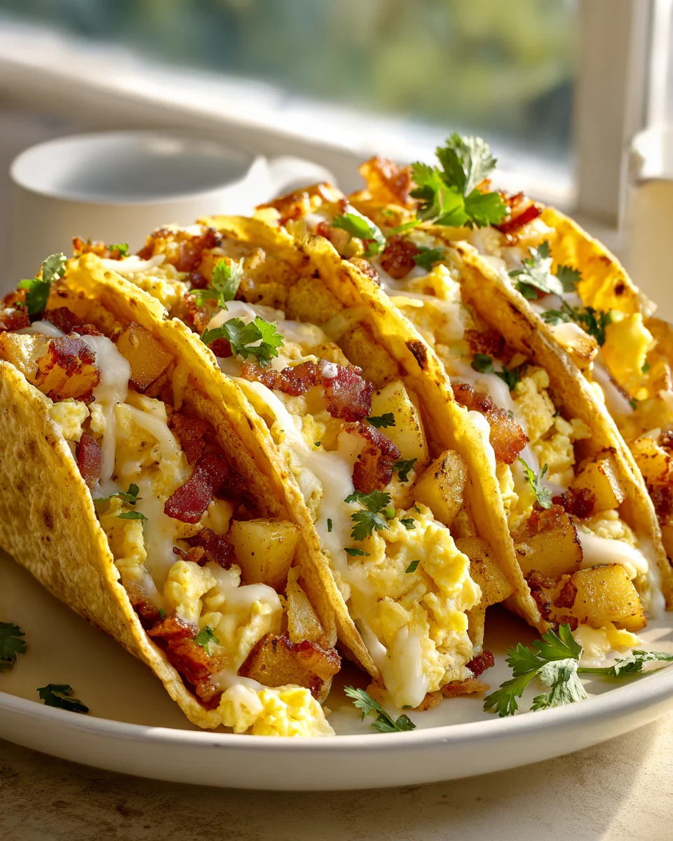 Baked Breakfast Tacos: Quick & Tasty Morning Meal
