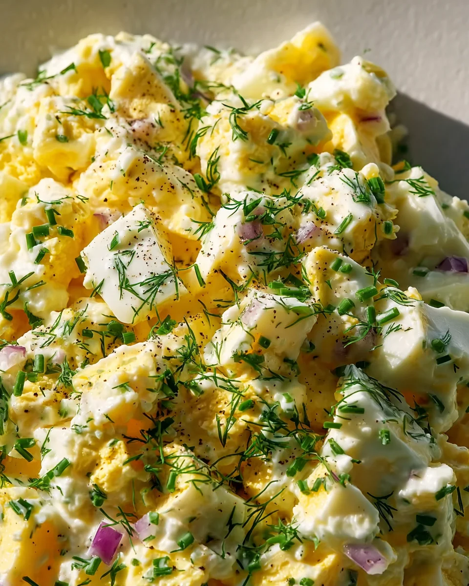 Delicious Cottage Cheese Egg Salad Recipe - No Mayo Needed!