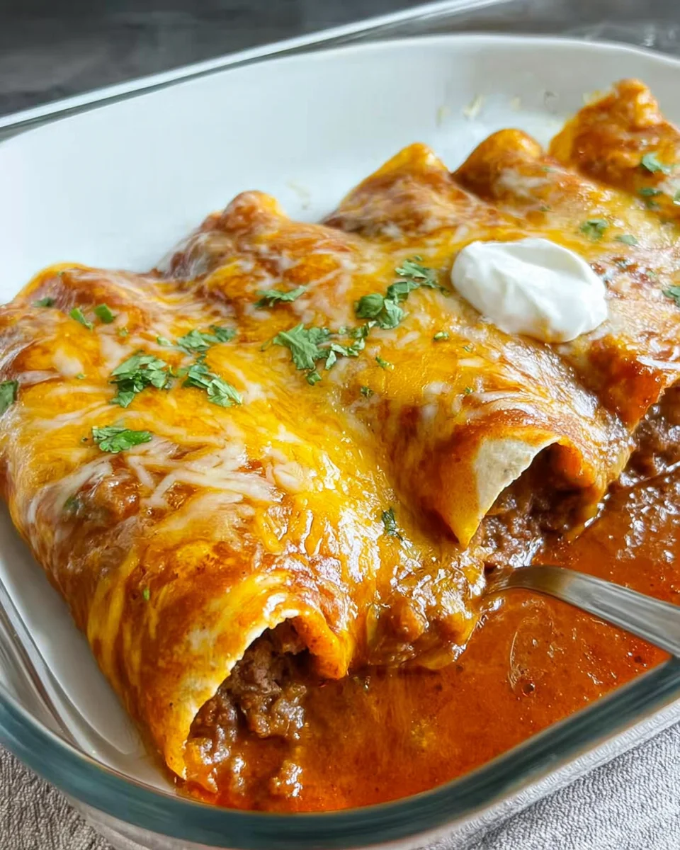 Keto Beef Enchiladas