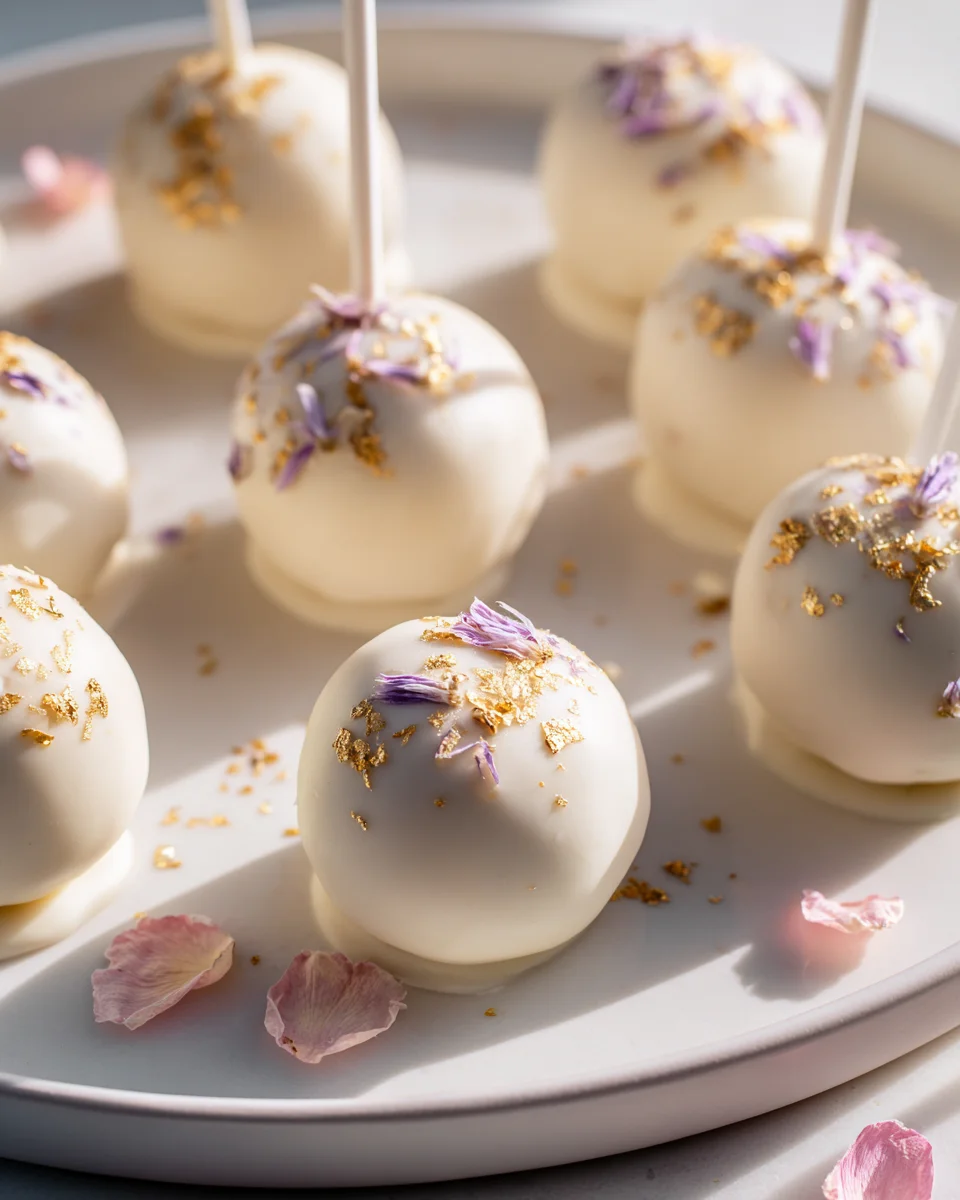 Delicious Vanilla Bean Blossom Cake Pops Recipe for All Occasions