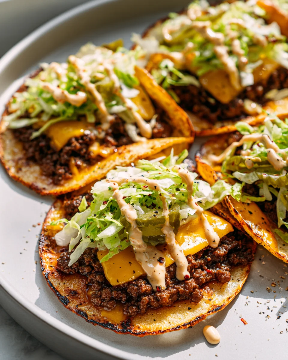 Delicious Big Mac Tacos Recipe: Quick & Easy Dinner Idea