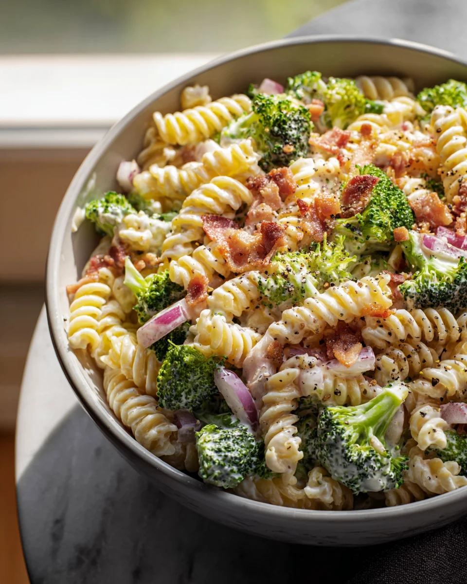 Delicious Broccoli Pasta Salad Recipe for Healthy Eating