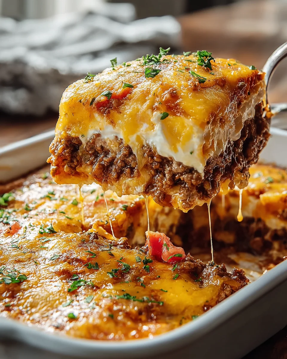 Savory Cattle Drive Casserole Recipe with Beef Delight