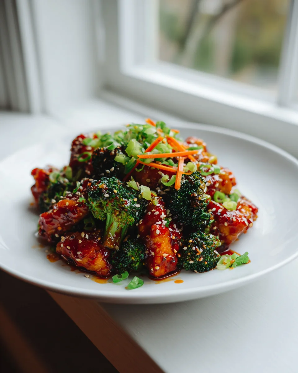 Korean Spicy Chicken and Broccoli - Easy Flavorful Recipe