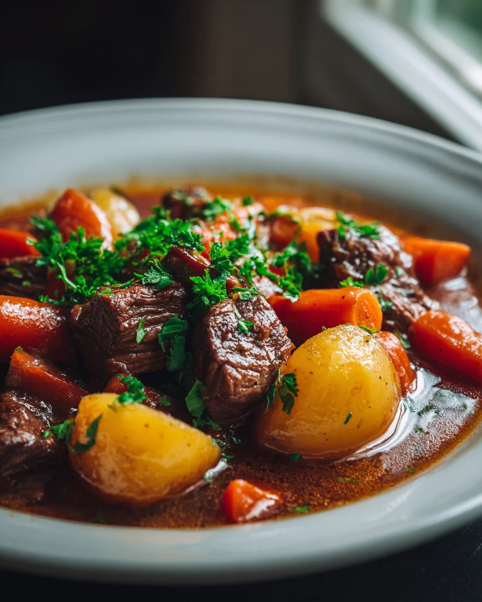 Hearty Traditional Dutch Oven Beef Stew Recipe for Comfort