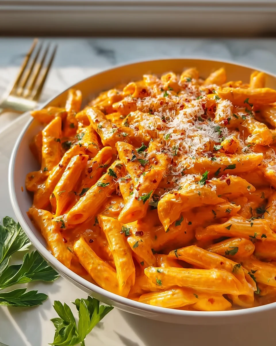 Creamy Tomato Basil Pasta Delight