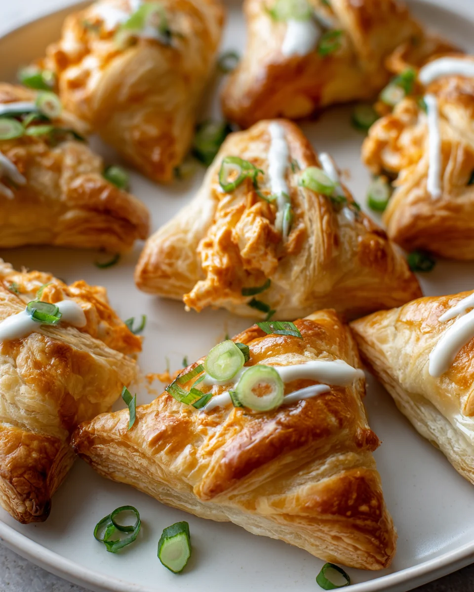 Delicious Buffalo Chicken Puff Pastry Puffs Recipe to Try!
