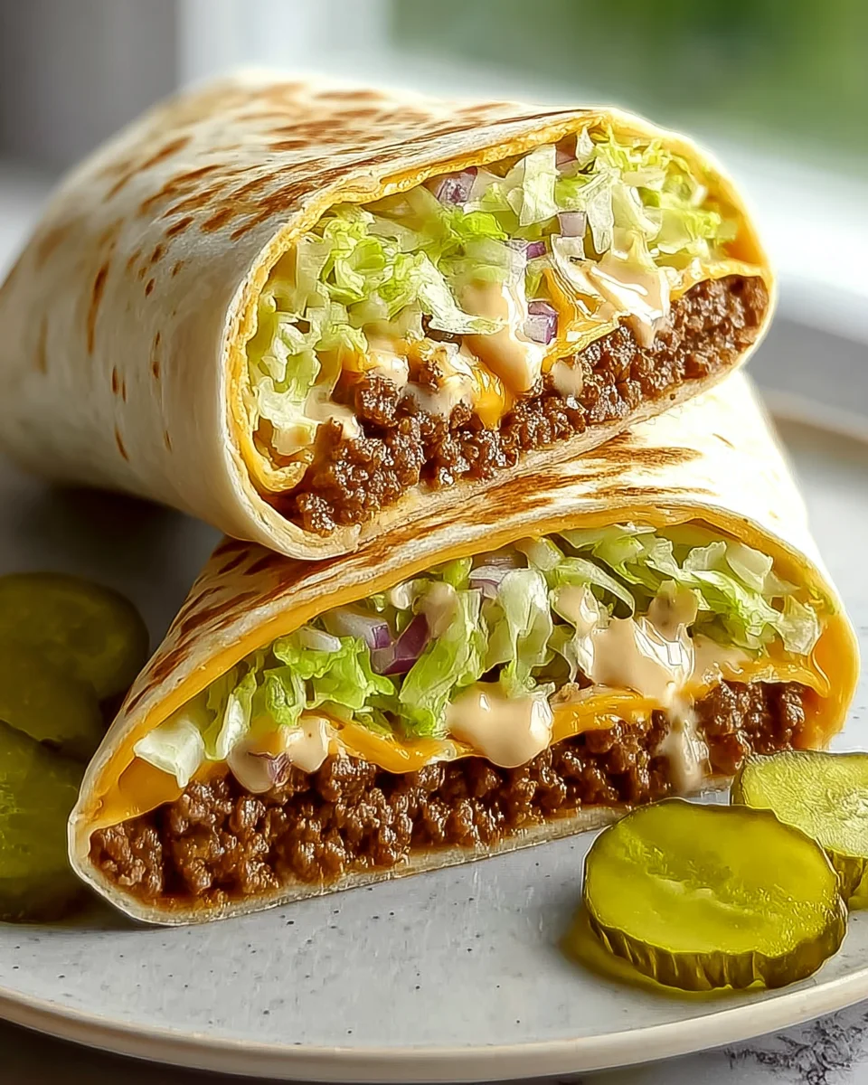 Easy Big Mac Wraps Recipe - Delicious Meal Idea for Everyone