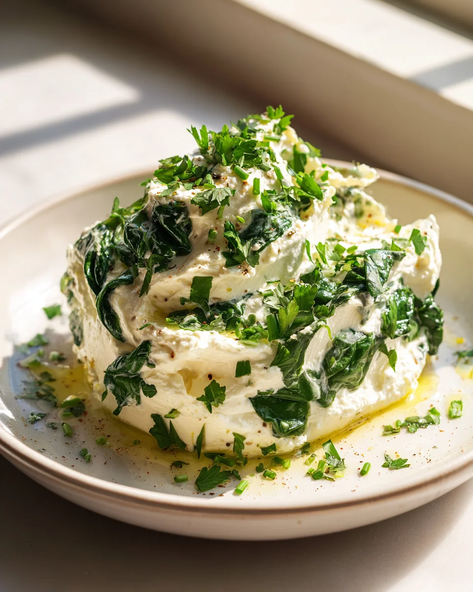 Garlic Herb Ricotta and Spinach: A Flavorful Delight