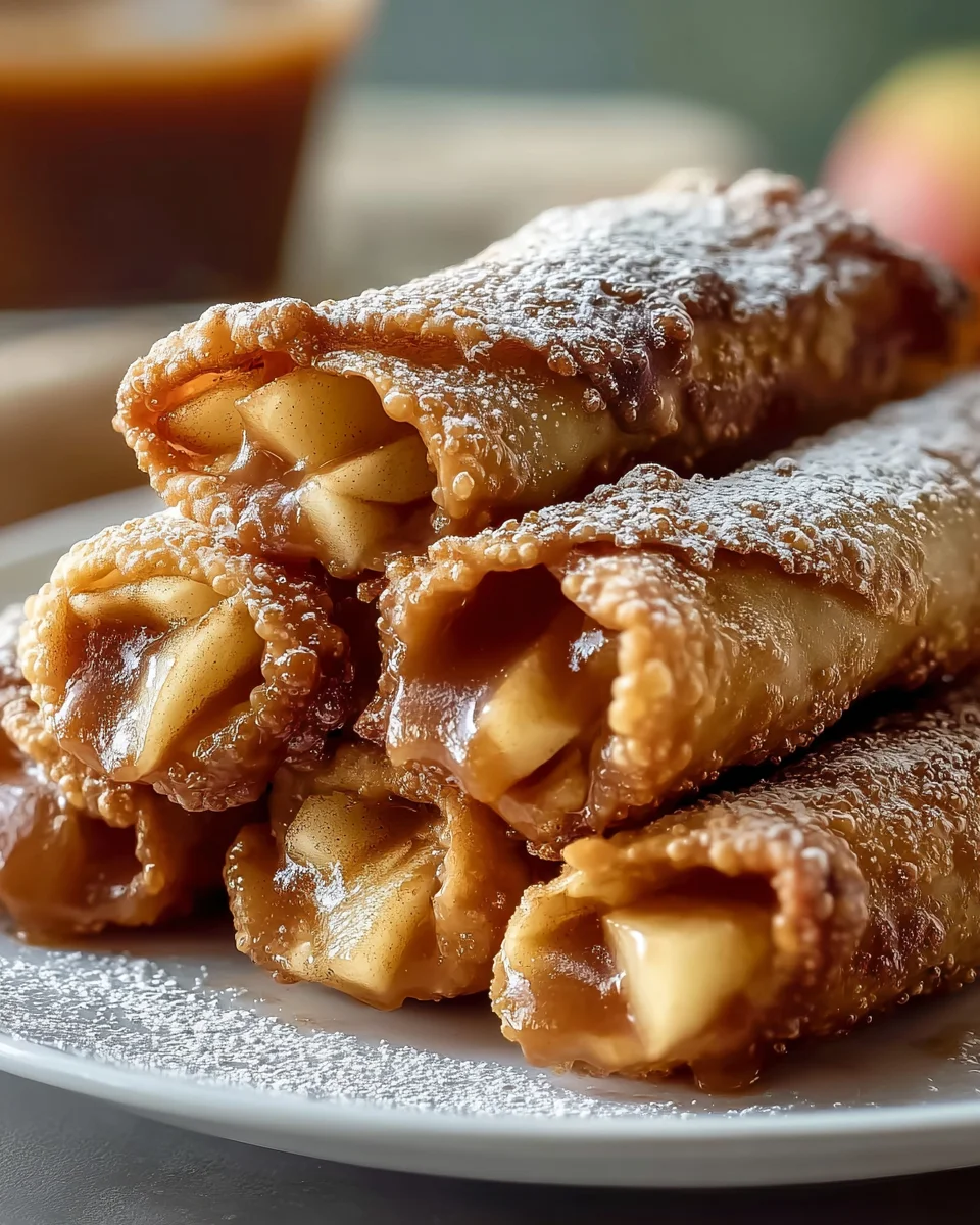 Crispy Apple Pie Egg Rolls: A Cozy Twist on Tradition